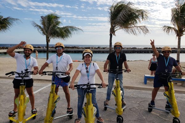 Trikke Tour beach site